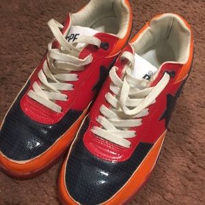 Babe ape ape star size 9.5 worn twice like new